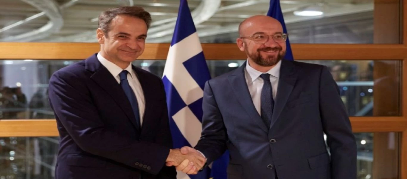 Κυριάκος Μητσοτάκης: Δείπνο εργασίας με τον Σαρλ Μισέλ στις Βρυξέλλες - Τα θέματα που συζήτησαν (φώτο)